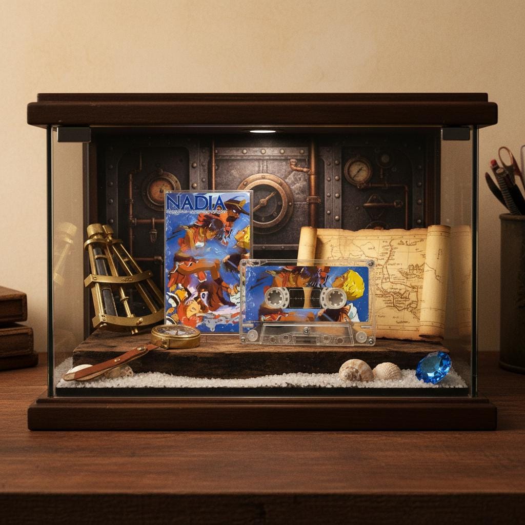 Nadia El secreto del agua azul - Banda sonora