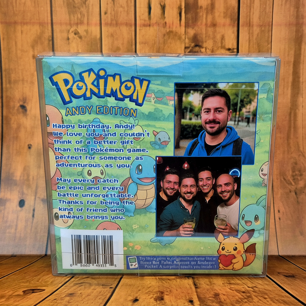 Juego Pokemon Personalizado de Game Boy