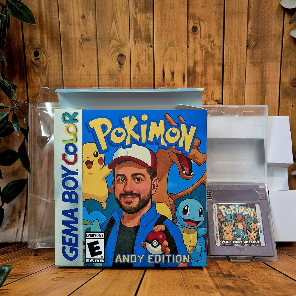 Juego Pokemon Personalizado de Game Boy