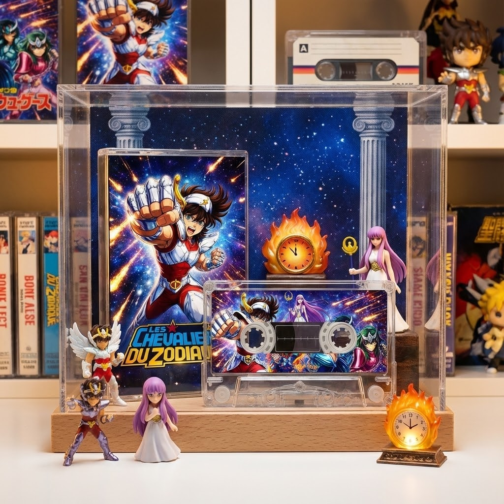 Caballeros del Zodiaco - Casete Banda Sonora