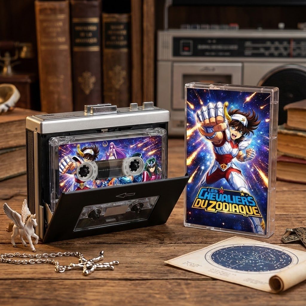 Caballeros del Zodiaco - Casete Banda Sonora