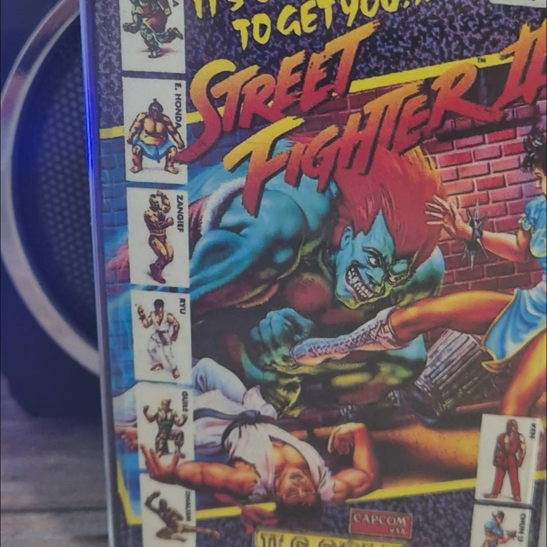 Street Fighter II – Casete Banda Sonora